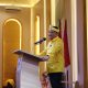 Ketua DPD I Partai Golkar Provinsi Kepulauan Riau, Dr. Ade Angga, secara resmi membuka Musyawarah Daerah (Musda) VI DPD II Partai Golkar Kota Tanjungpinang di Hotel Alture, Minggu (5/7/2026). (Foto: Ist)