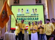 Musyawarah Daerah (Musda) VI Partai Golkar Kota Tanjungpinang resmi menetapkan Novaliandri Fathir sebagai Ketua DPD Partai Golkar Kota Tanjungpinang periode 2025–2030 secara aklamasi (Foto: Ist)