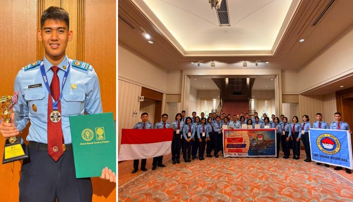 Siswa SMA Taruna Nusantara Asal Kepri Raih Medali Emas dan Special Award di Ajang Inovasi Internasional Jepang