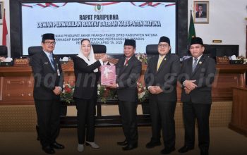 DPRD Natuna Setujui Ranperda Pertanggungjawaban APBD 2025