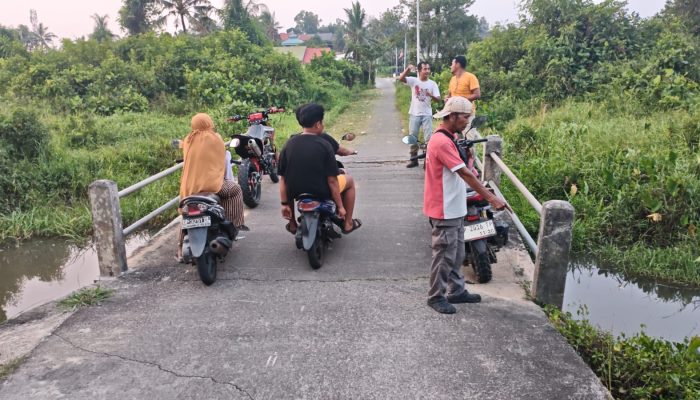 Dua Tahun Rusak, Jembatan Kepodang Tak Kunjung Diperbaiki, Warga Khawatir Ambruk