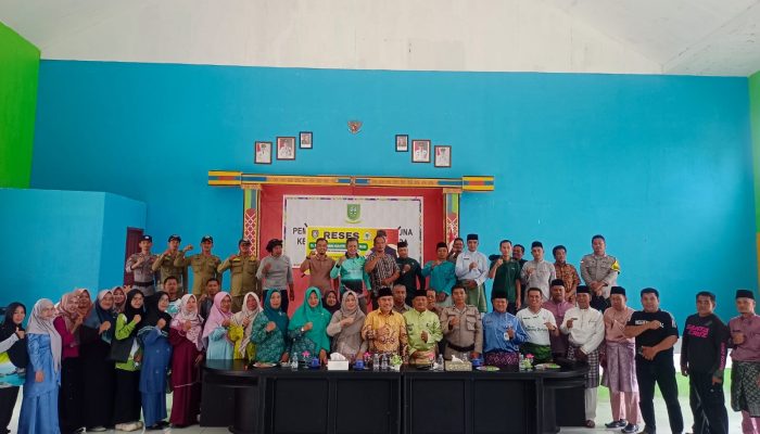 Mengawali Reses, H. Mustamin Bakri Serap Aspirasi Warga Kelarik: Jalan, Air Bersih hingga Telekomunikasi Jadi Sorotan