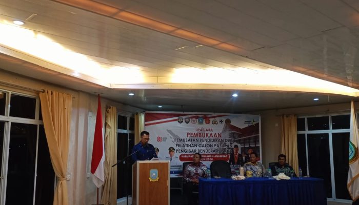 Bupati Aneng Buka Diklat Calon Paskibraka Anambas 2026
