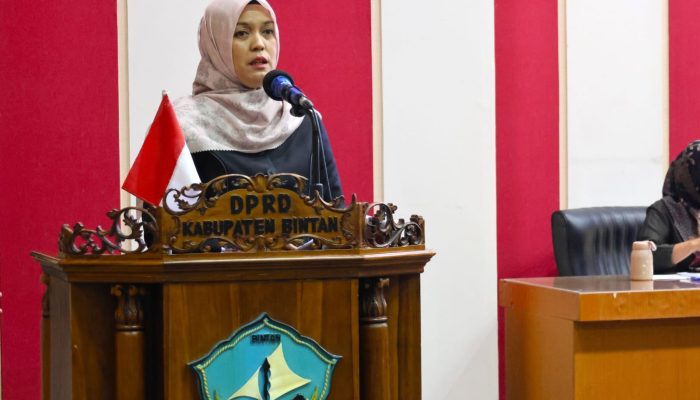 Wakil Bupati Deby Maryanti Sampaikan Perubahan KUA-PPAS 2026 ke DPRD Bintan