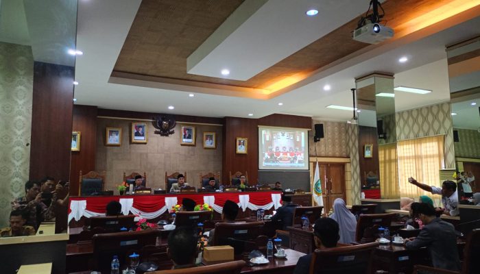 DPRD Anambas Gelar Paripurna, Sepakati KUA dan PPAS Tahun Anggaran 2027 Bersama Pemkab