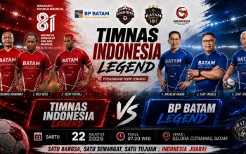 Batam Sambut Duel Legenda dan Trofeo Internasional