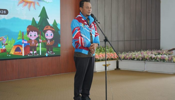 Wabup Rianto Lepas Kontingen Pramuka Asahan