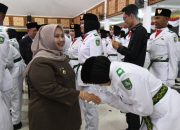 75 Paskibraka Bengkalis Resmi Dikukuhkan