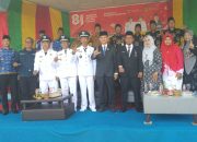 Ahmad Nasahiruddin Bacakan Teks Proklamasi di Upacara HUT ke-81 RI Desa Rejai
