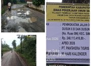 Warga Silom-Lom Sorot Pengaspalan Jalan, PUTR Janji Evaluasi