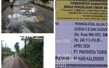 Warga Silom-Lom Sorot Pengaspalan Jalan, PUTR Janji Evaluasi