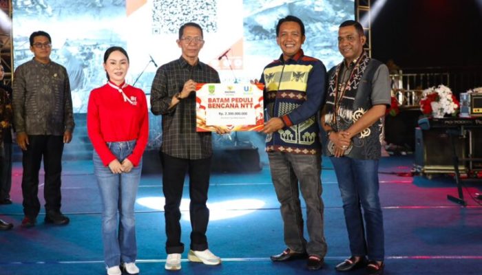 Amsakar–Li Claudia Galang Donasi, Pemko Batam dan Pelaku Usaha Bersatu Bantu NTT