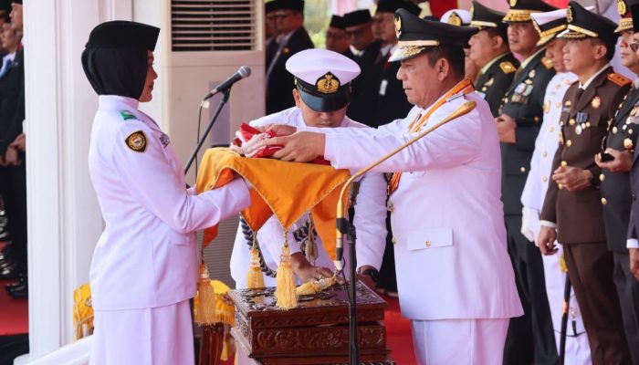 Pimpin Upacara HUT ke-81 RI di Kepri, Gubenur Ansar Tekankan Peran Kepri sebagai Perisai Kedaulatan Maritim Indonesia
