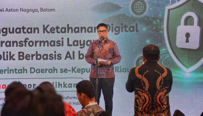 Diskominfo Kepri Perkuat Ketahanan Digital melalui Transformasi Layanan Publik Berbasis AI