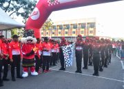 188 Regu Ikuti Gerak Jalan Proklamasi Tanjungpinang