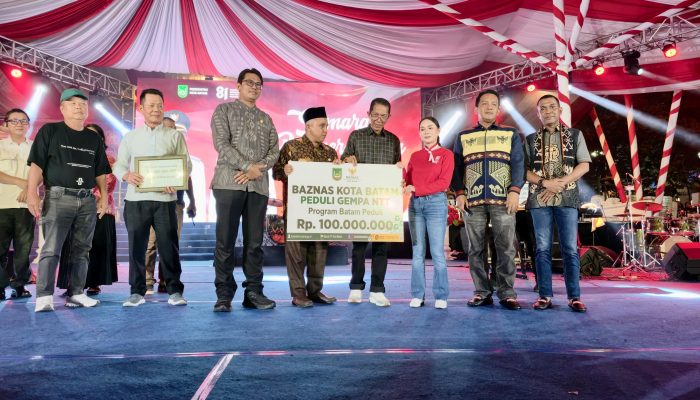 Keluarga Besar PK NTT Kota Batam Apresiasi Kepedulian Pemerintah Kota Batam terhadap Bencana Flores NTT
