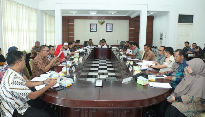 Wakil Bupati Asahan Rianto Pimpin Rapat P4GN: “Ruang Gerak Narkoba Harus Kita Persempit Bersama”