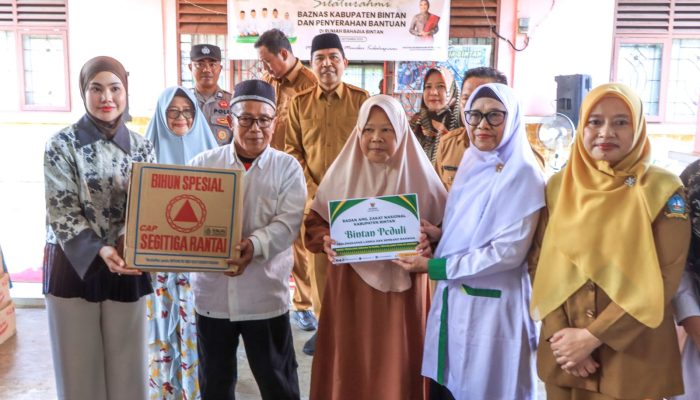 TP-PKK dan BAZNAS Bintan Serahkan Bantuan ke Rumah Bahagia