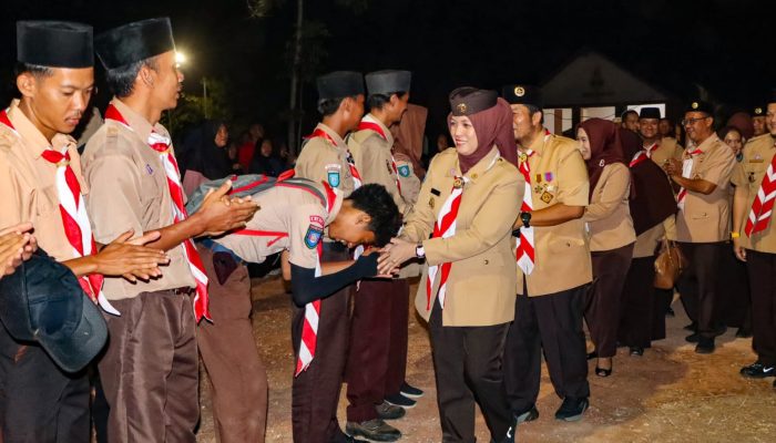 Wabup Deby Maryanti Buka Kemah Besar Pramuka