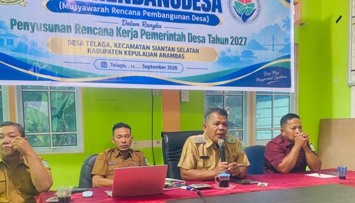 Desa Telaga Gelar Musrenbang, Seluruh Unsur Masyarakat Hadir Susun Rencana Pembangunan 2027