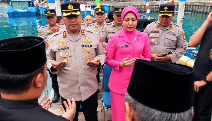 Wakil Bupati Raja Bayu Pimpin Penyambutan Kapolres Baru: Sinergi Kunci Keamanan Anambas