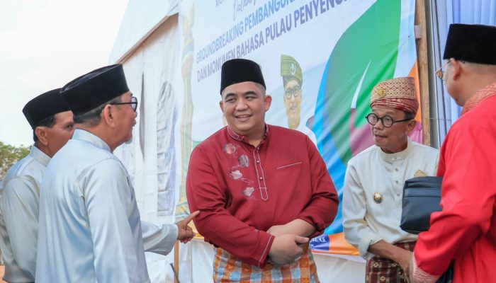 Bupati Roby Hadiri Groundbreaking Museum Bahasa Nasional