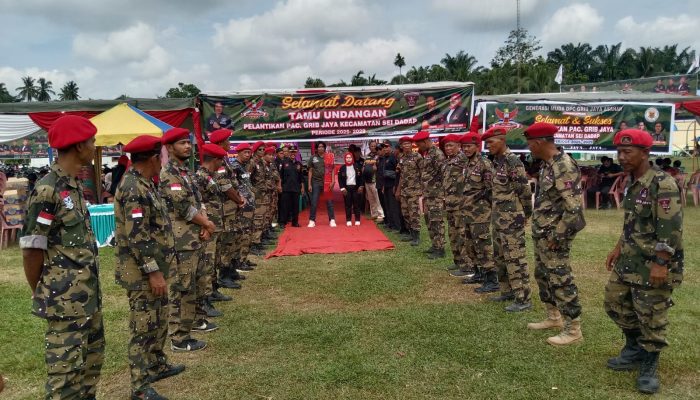 Penuh Kekeluargaan, Pelantikan GRIB Jaya Sungai Dadap Berjalan Damai dan Sukses