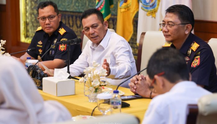 Gubernur Ansar Perkuat Sinergi dengan Bea Cukai, Bahas FTZ, Distribusi Barang hingga Pariwisata Kepri