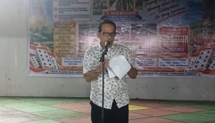 Wabup Natuna Buka Turnamen Domino