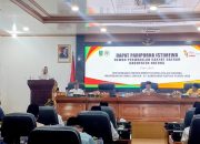 Rapat Paripurna Istimewa DPRD Natuna, Bupati Cen Sui Lan Sampaikan Pidato Hari Jadi ke-27
