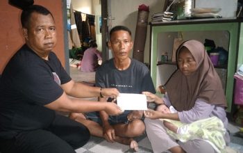 Ringankan Beban Warga, BAZNAS Lingga Salurkan Bantuan Kesehatan ke Desa Tajur Biru
