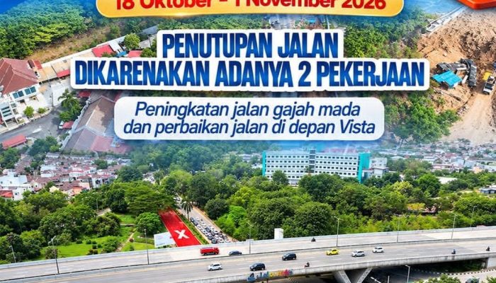 Perbaikan Jalan Gajah Mada–Sei Ladi, BP Batam: Gunakan Jalur Alternatif Baloi BCS