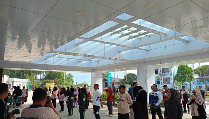 Bupati Aneng Hadiri Senam Bersama Peringati Hari Osteoporosis Sedunia di Anambas